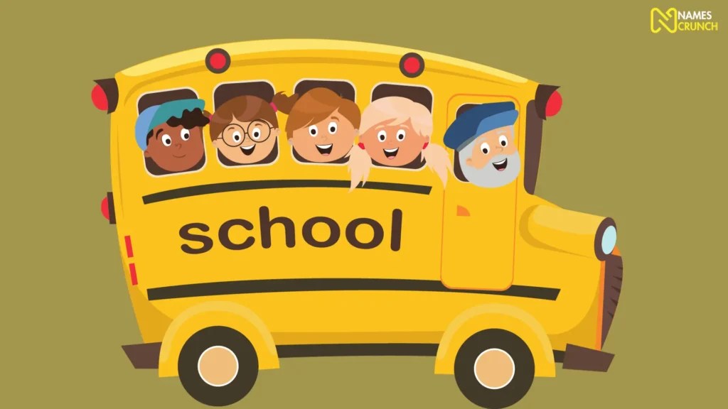 435+ Funny Bus Names [Clever Ideas] Names Crunch