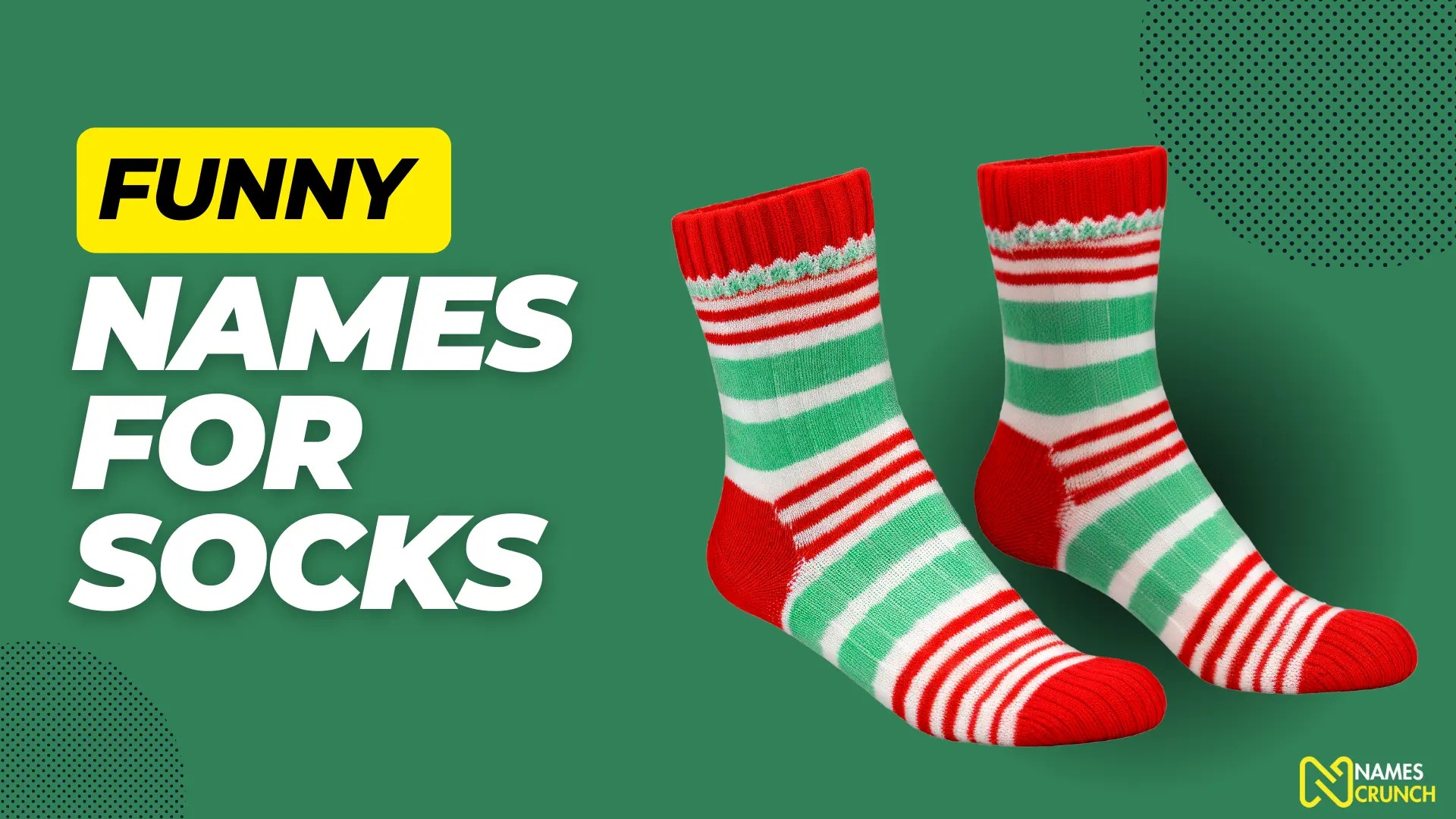 310+ Funny Names for Socks [Clever Ideas] Names Crunch