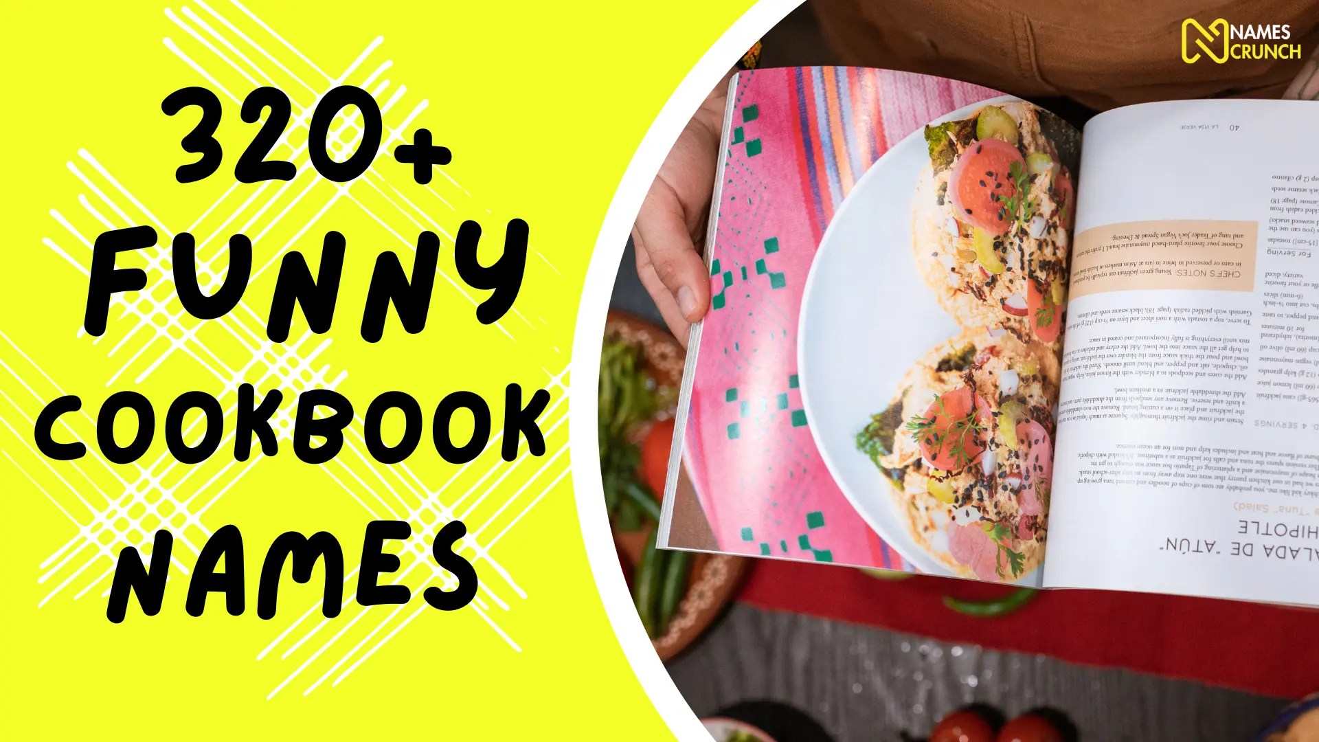 430+ Funny Cookbook Names Names Crunch