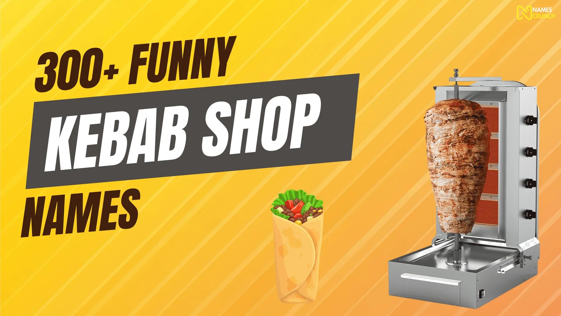 350+ Funny Kebab Shop Names Names Crunch