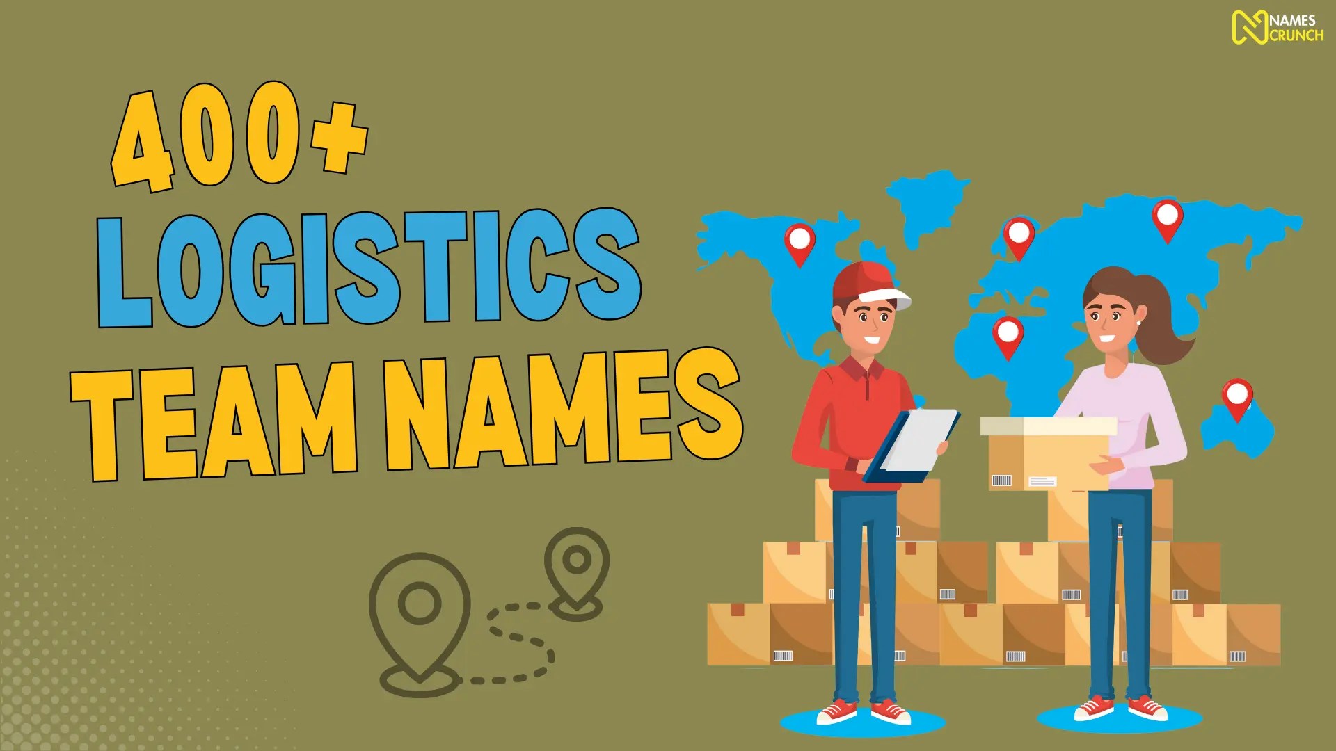 400+ Logistics Team Names [Creative Ideas] Names Crunch
