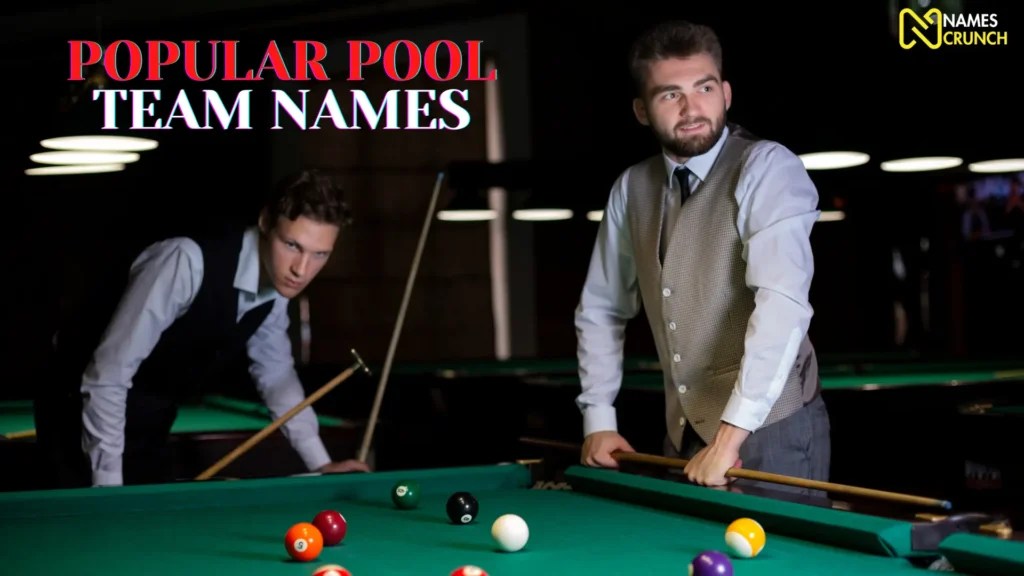 600+ Pool Team Names [Funny, Clever & Cool] Names Crunch