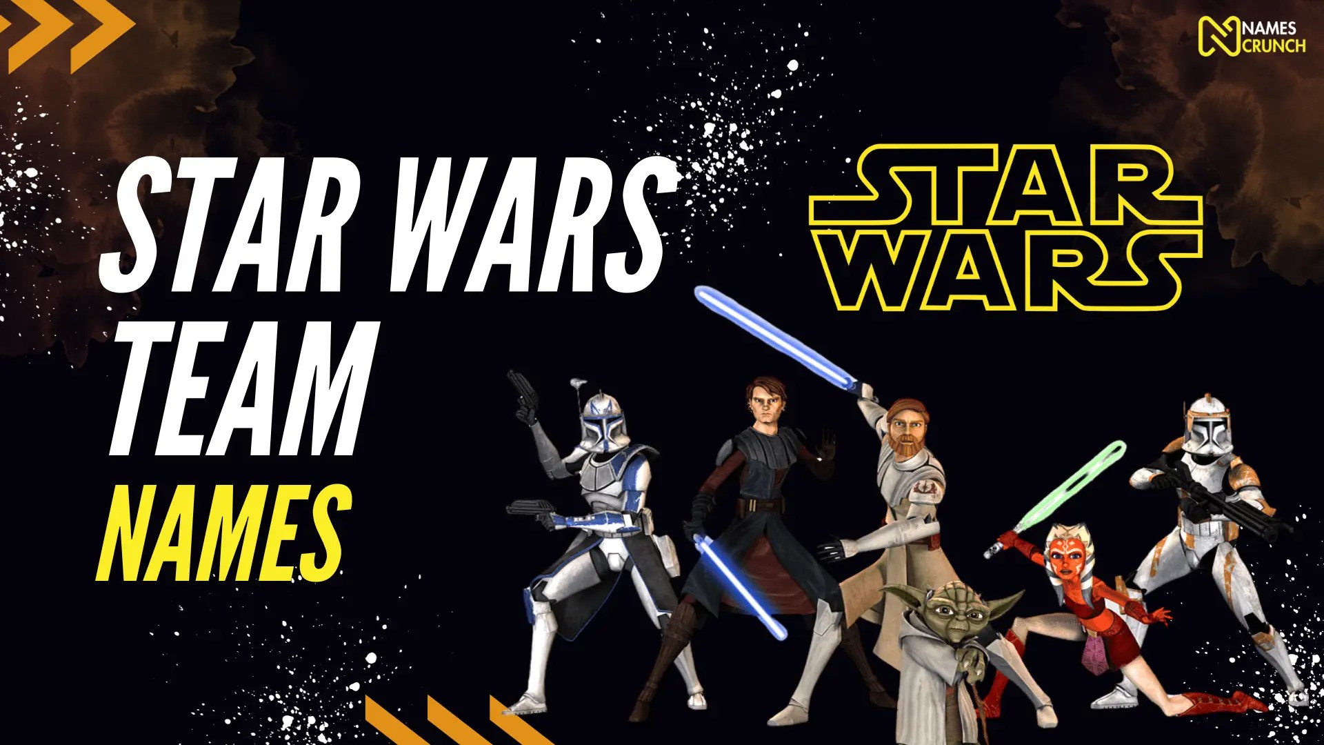550+ Star Wars Team Names [Best Ideas] Names Crunch