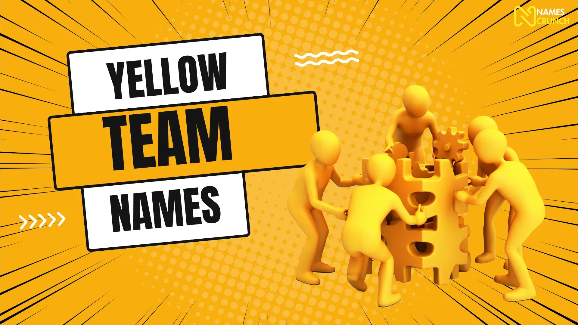 550+ Yellow Team Names [Best Ideas] Names Crunch