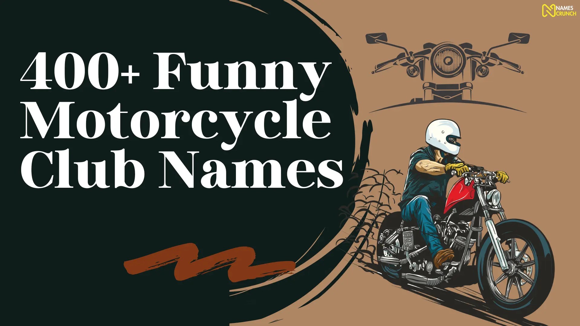 400+ Funny Motorcycle Club Names Names Crunch