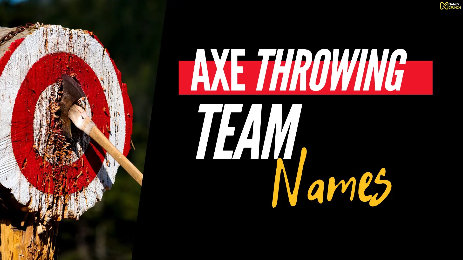 500+ Axe Throwing Team Names [Cool, Funny & Unique] Names Crunch