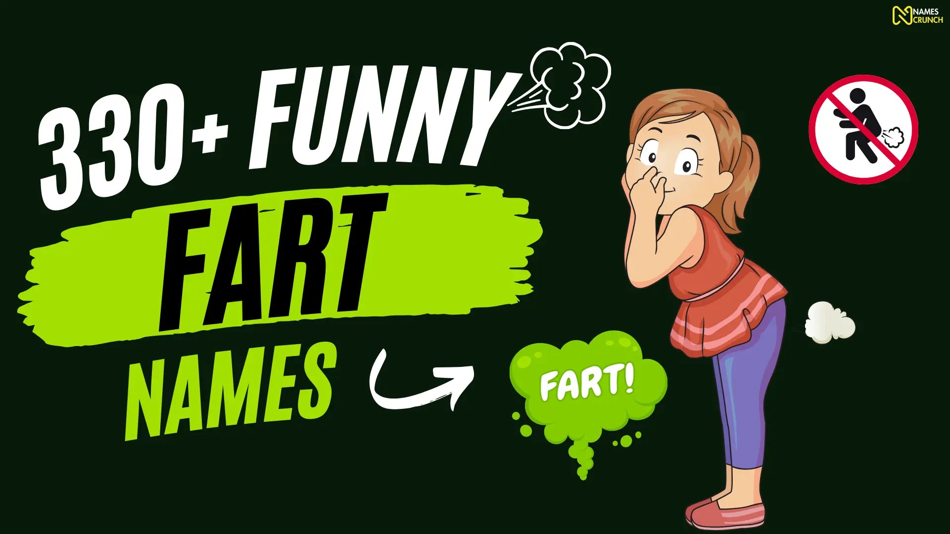 300+ Funny Fart Names [Hilarious Ideas] Names Crunch