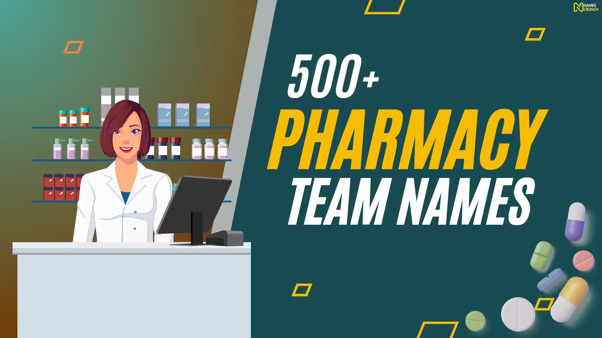 500+ Pharmacy Team Names [Best Ideas] Names Crunch