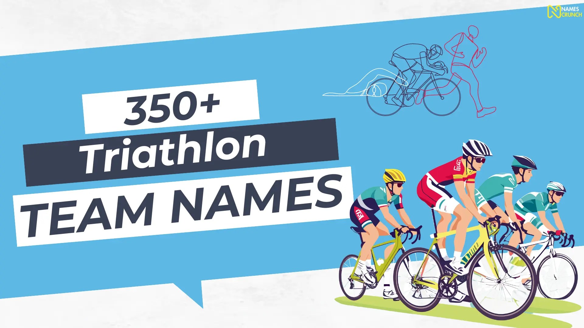 Triathlon Team Names [350+ Funny & Cool Ideas] Names Crunch