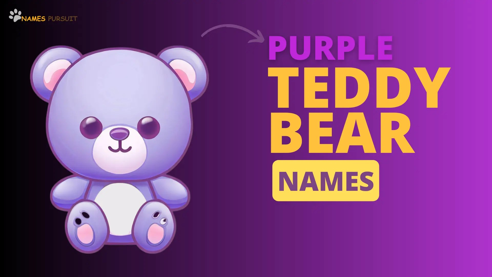 Name Your Purple Teddy Bear! [50+ Stellar Ideas]