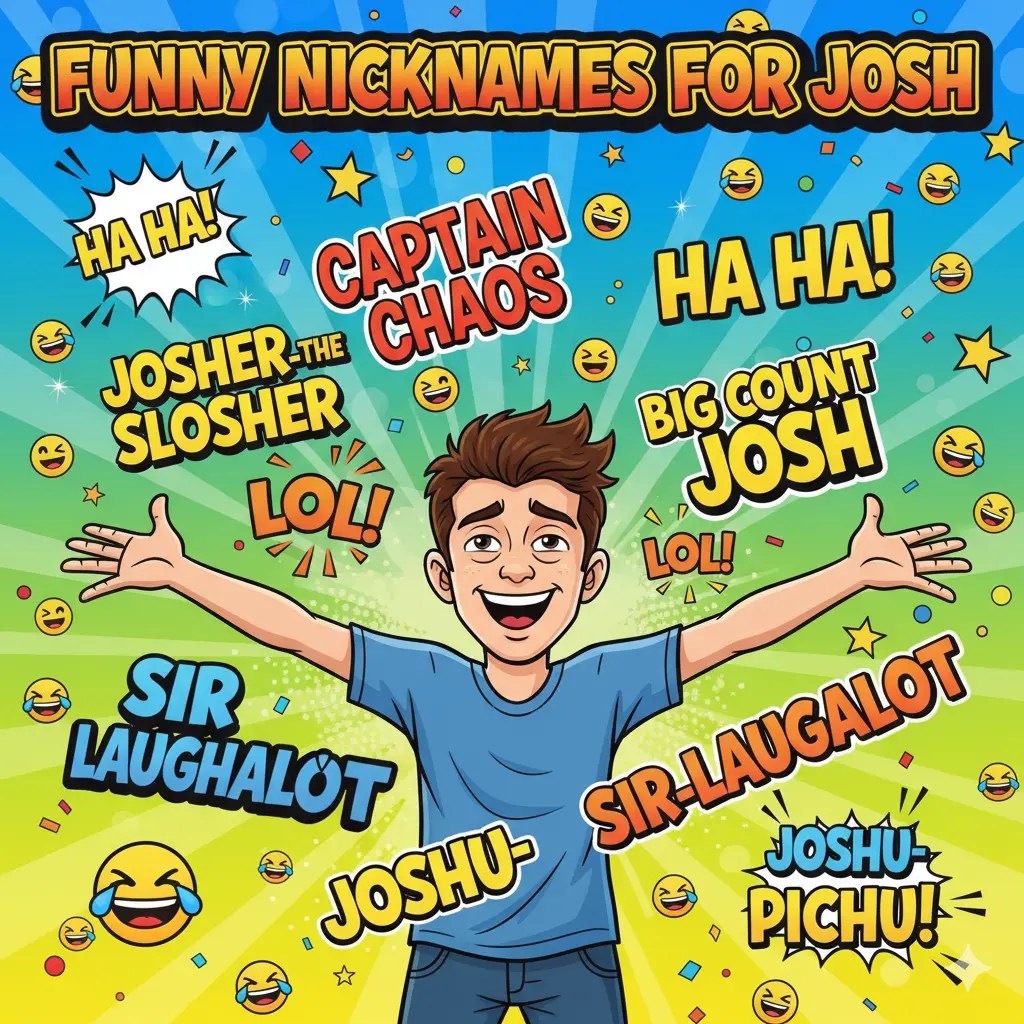 Best Nicknames For Josh 100 Fun Cute Cool Ideas