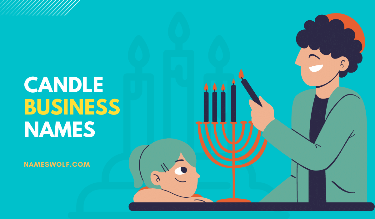 250+ Candle Business Names That Light Up Your Business NamesWolf