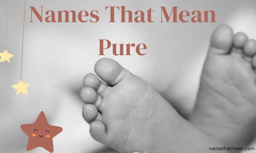 50+ Baby Names That Mean Pure With Their Origins Name That Mean