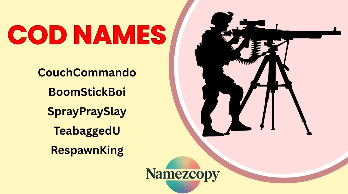 🎮 147+ Funny COD Names (2026 Updated List) 😂 Best & Hilarious(08)