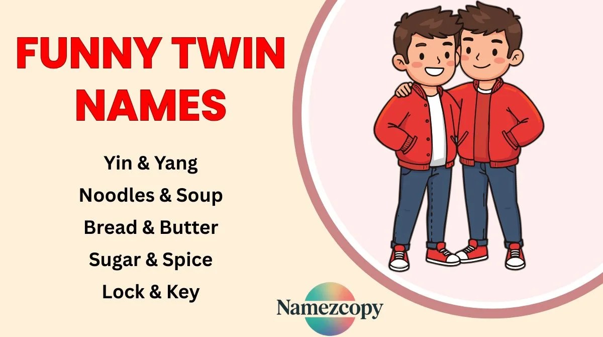 🤣 207+ Funny Twin Names (2026 Updated) That Will Make Everyone Laugh