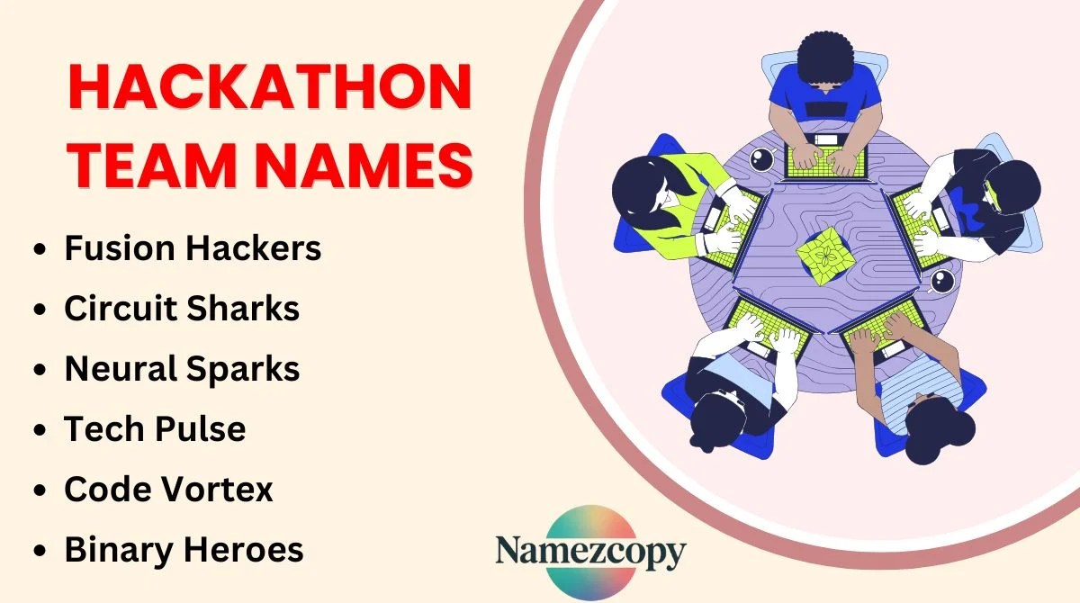 🚀 190+ Hackathon Team Names (2026) — EPIC Ideas to Win & Stand Out! 💡