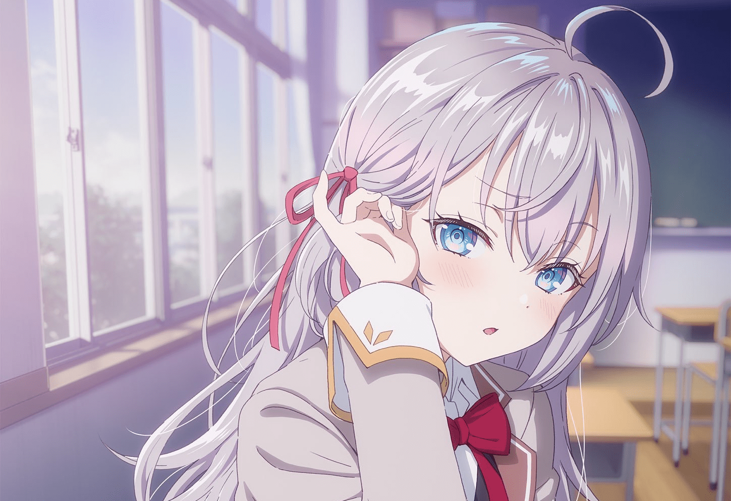 “Alya Sometimes Hides Her Feelings in Russian” Anime First Visual