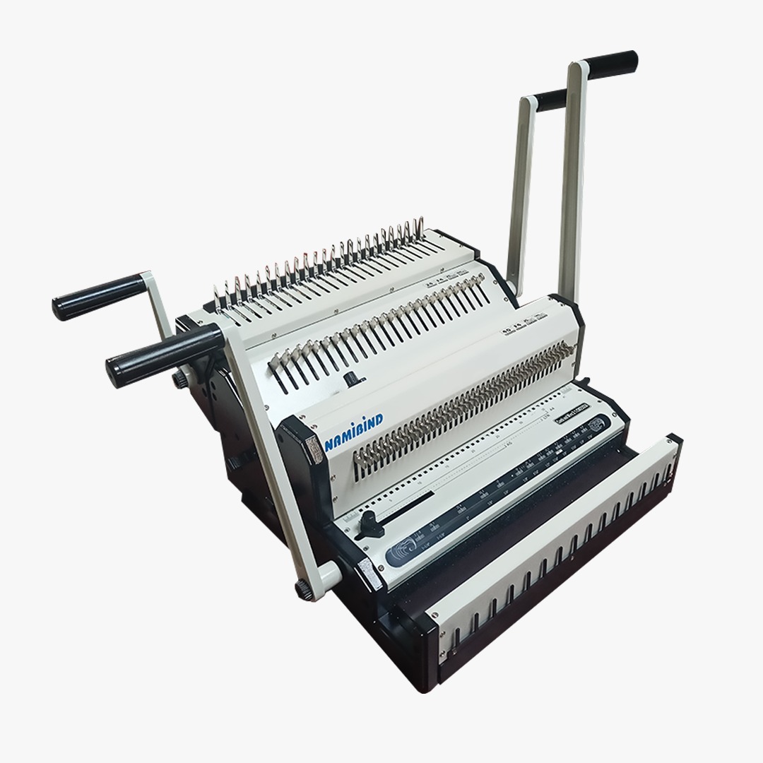 Namibind CW2500A Comb & Wiro Binding Machine, 20Sheet Punch Capacity