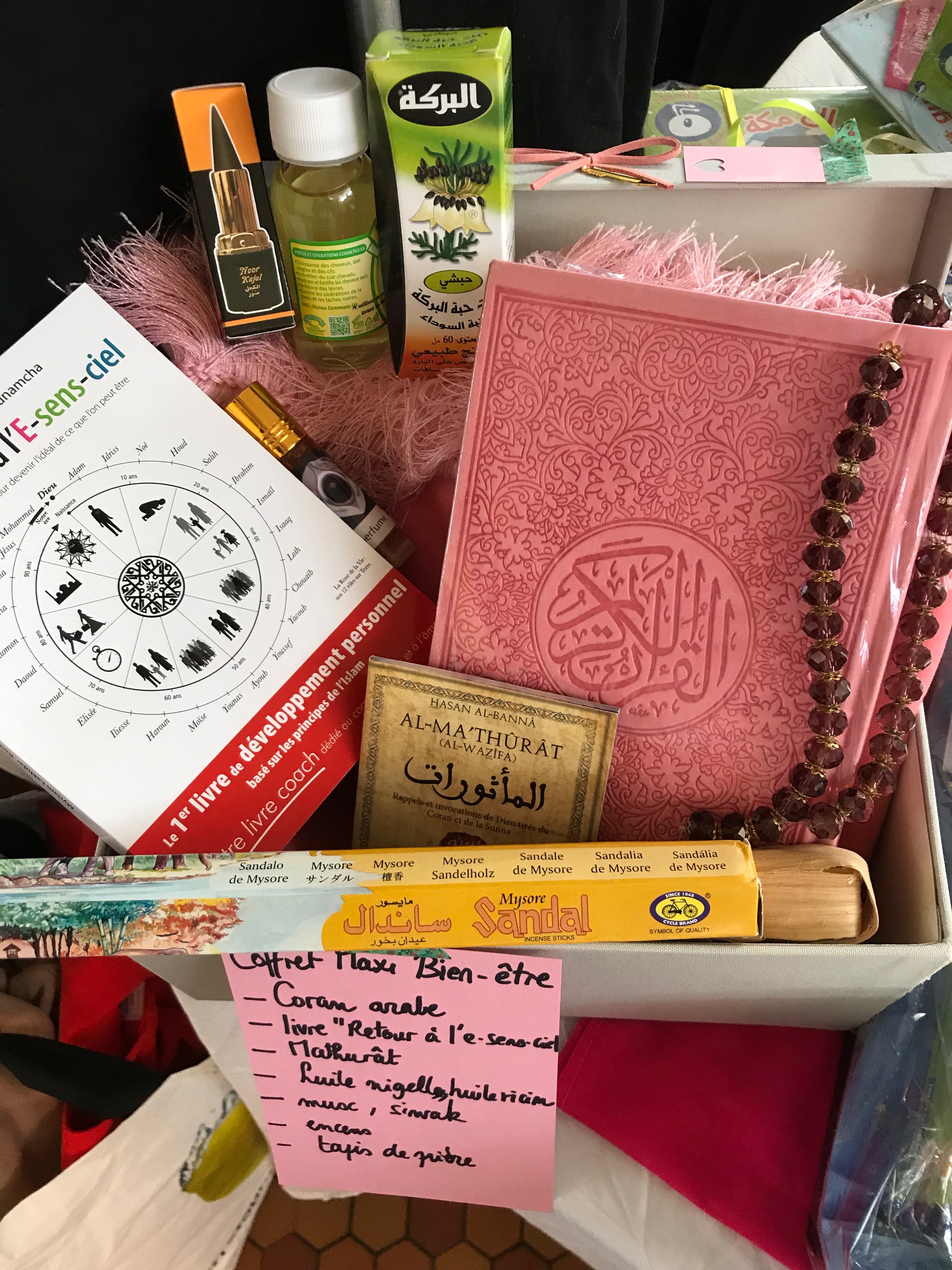 Idée cadeau mariage arabe Coffret femme 100 bienêtre Namla and
