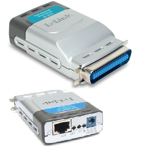 Print Server 2 Port Usb 20 1 Port Parallel 1 Port 10100Mbps , Print