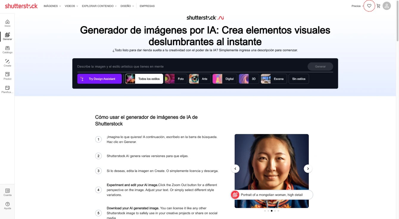 Shutterstock AI Image Generator Information, Features, Reviews