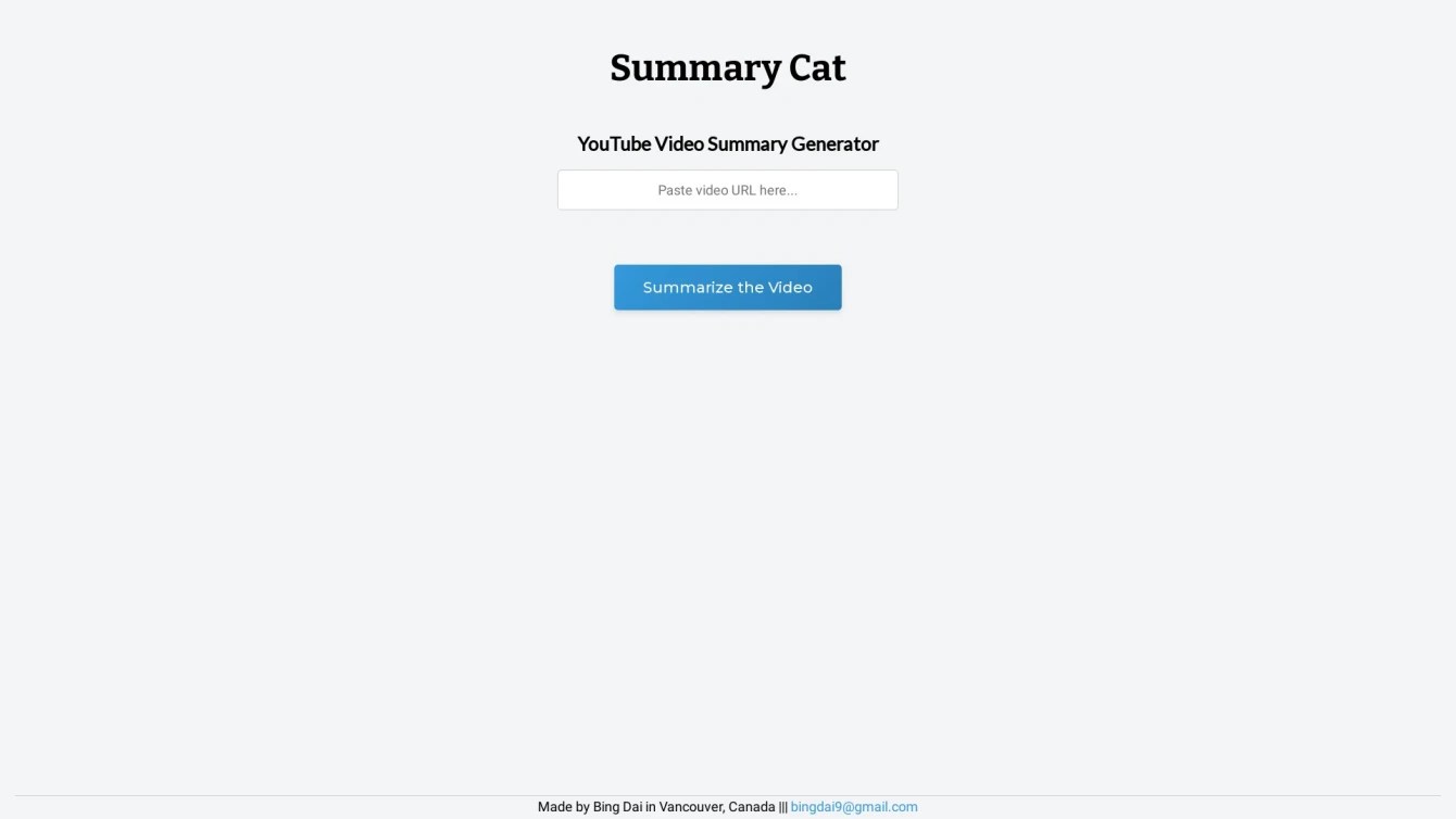 Summary Cat Information, Features, Reviews