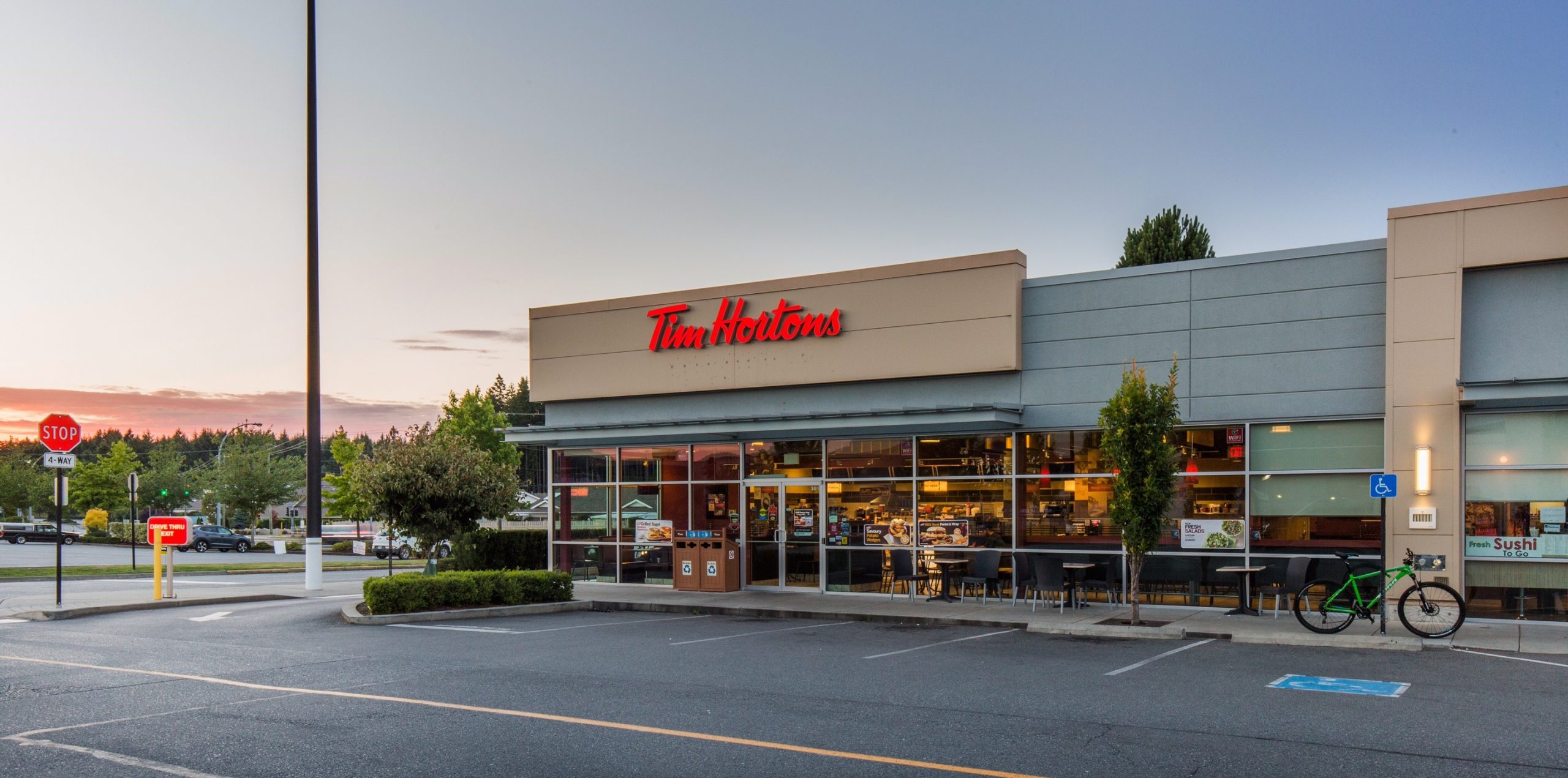Tim Hortons Nanaimo North Town Centre Shopping Mall