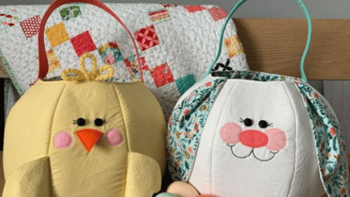 5 Easy DIY Fabric Easter Baskets You Will Want To Make Nana Sews