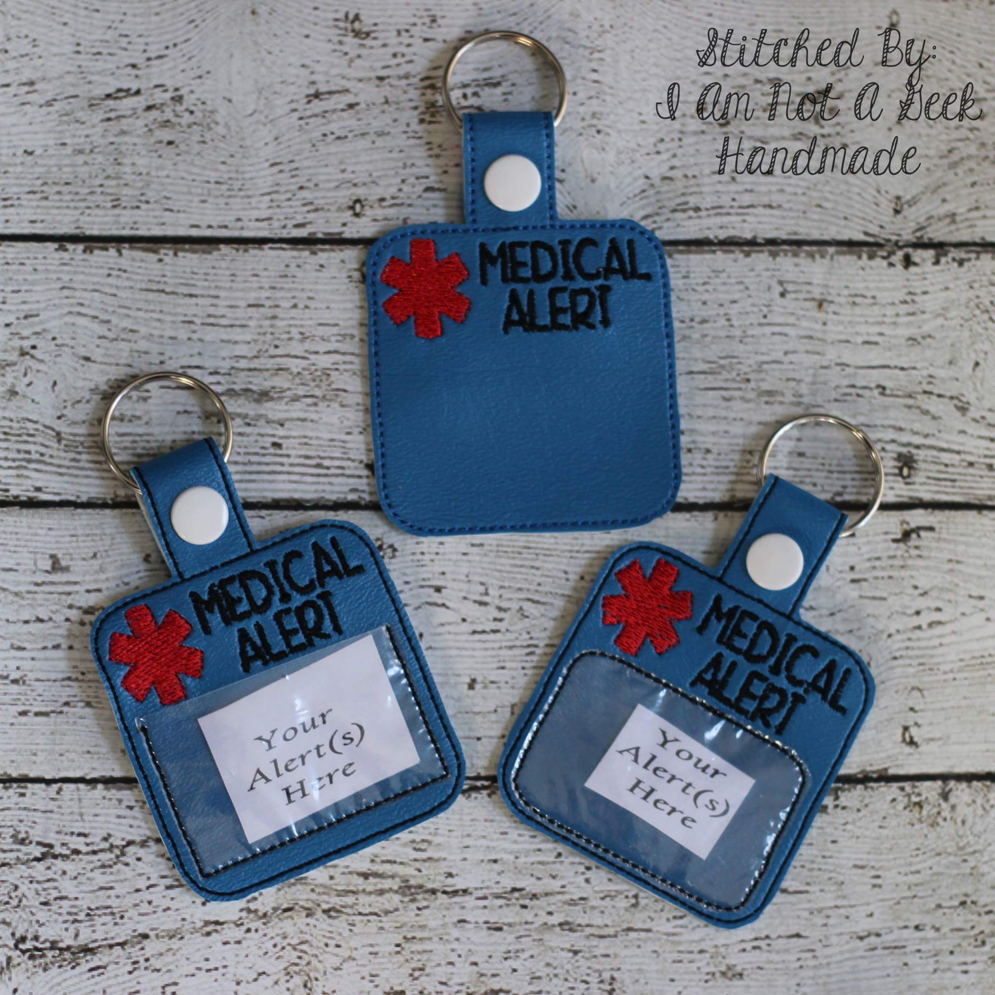 Medical Alert Medical Tag 3 Different Design styles Included