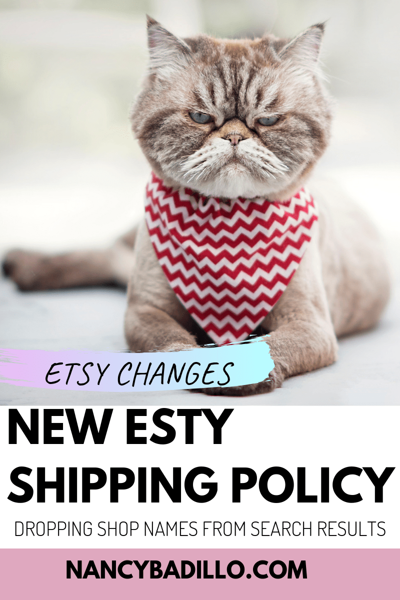 New Etsy Free Shipping Policy Nancy Badillo