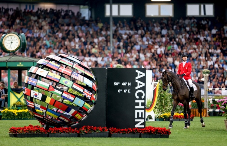 It's the WEG (unofficially) again at Aachen in 2026 Nancy Jaffer Equestrian Sports