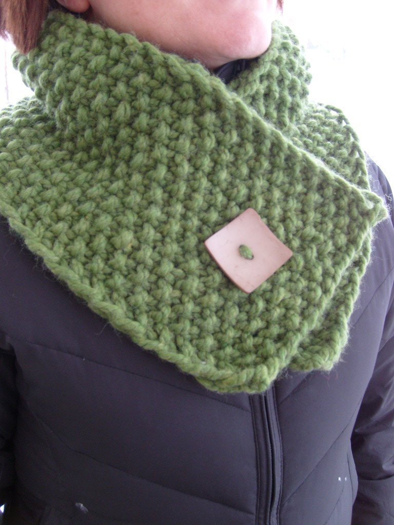 Bulky and Warm Neck Wrap Nancyknit's Blog