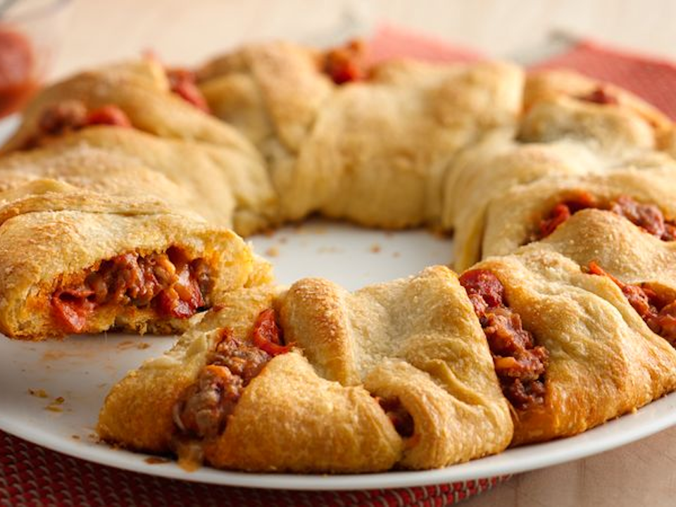 Pepperoni Pizza RIng Nancy Lee & Me