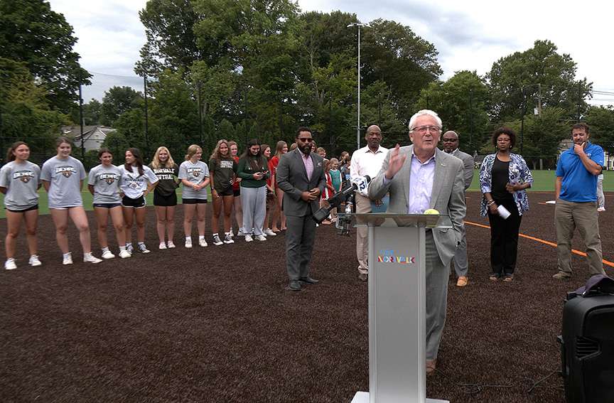 Norwalk celebrates new BMHS softball field Nancy on Norwalk