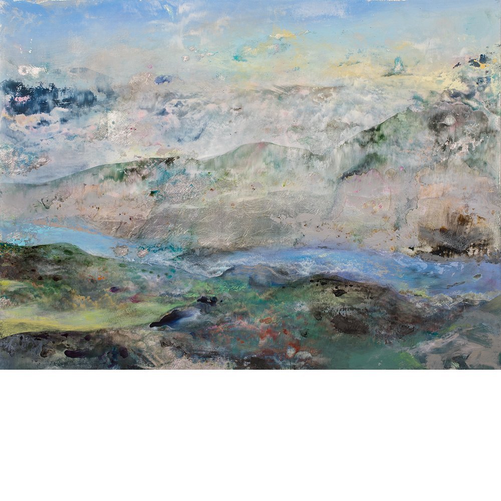 Exquisite Gold Leaf Paintings by Nancy Reyner