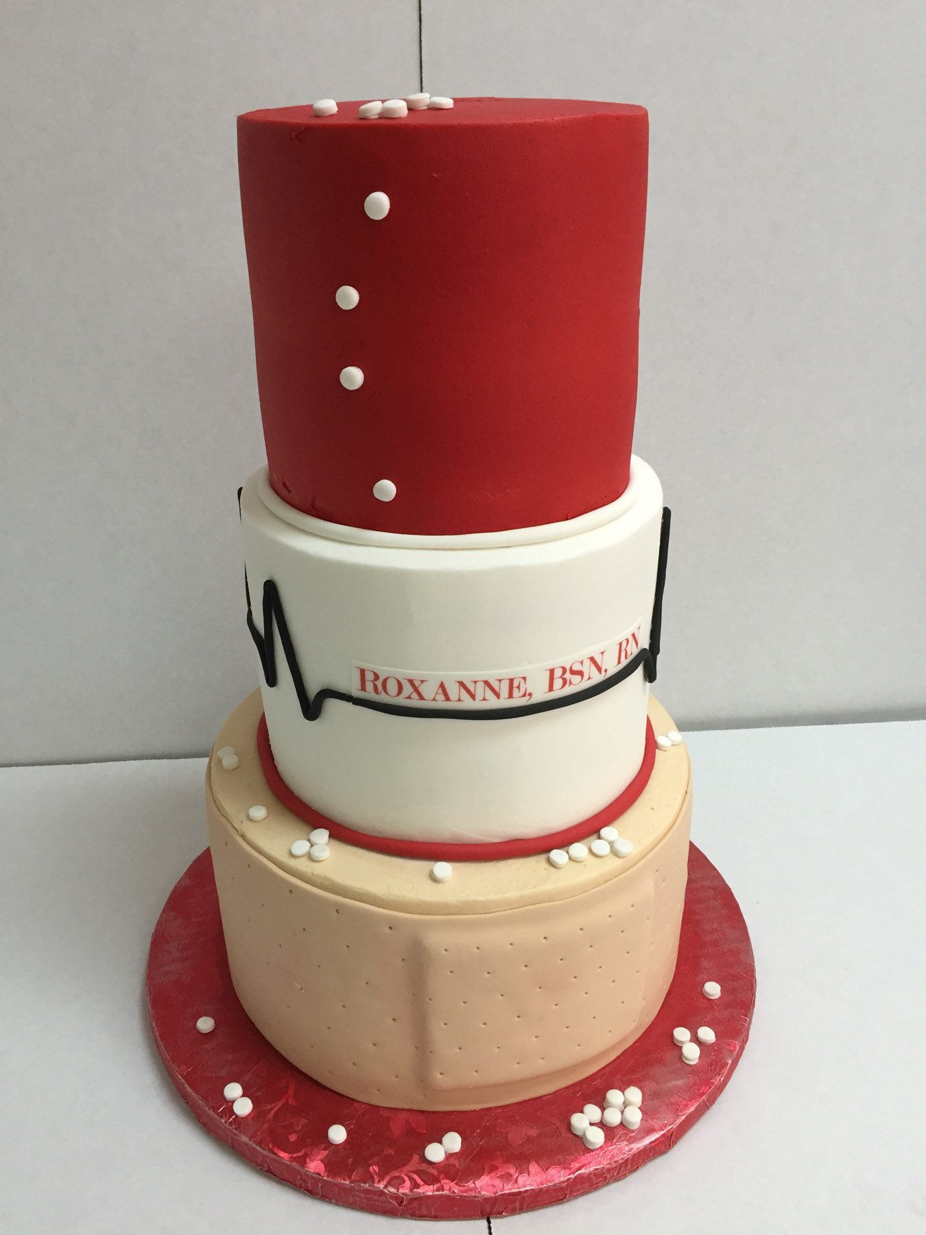 Nurse Graduate Nancy's Cake Designs