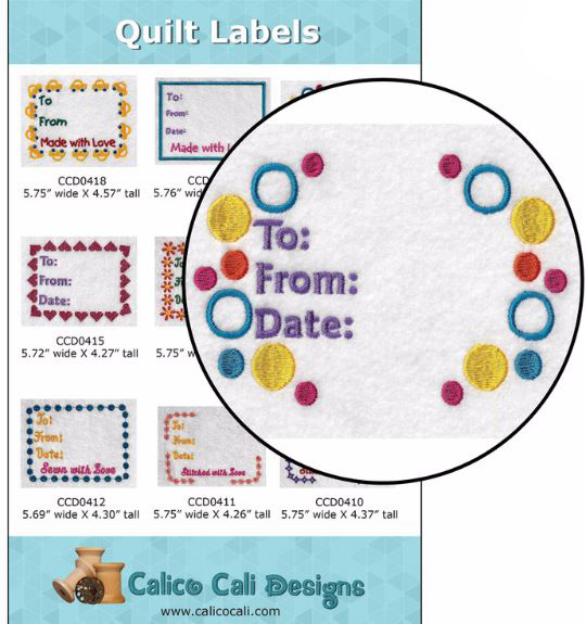 Nancy Zieman The Blog Tips on Labeling Quilts and Sewn Projects