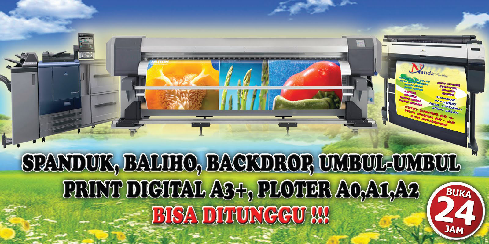 PRINT DIGITAL MURAH 24 JAM Laman 2 NANDA PRINTING RAWAMANGUN JAKARTA