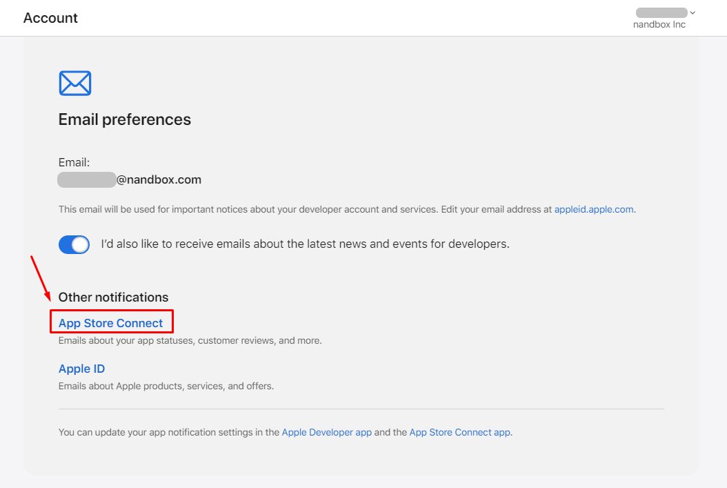 Connect your App to Apple Store Connect