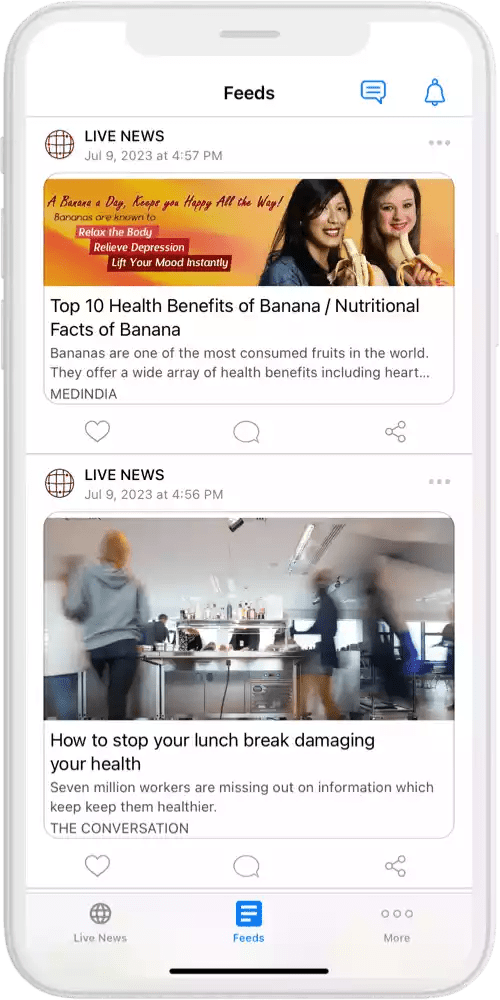 Create a News App nandbox Native App Builder