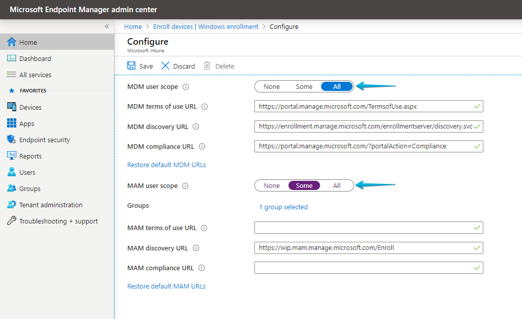 Intune Autopilot enrollment invalid_client error failed NanDocs
