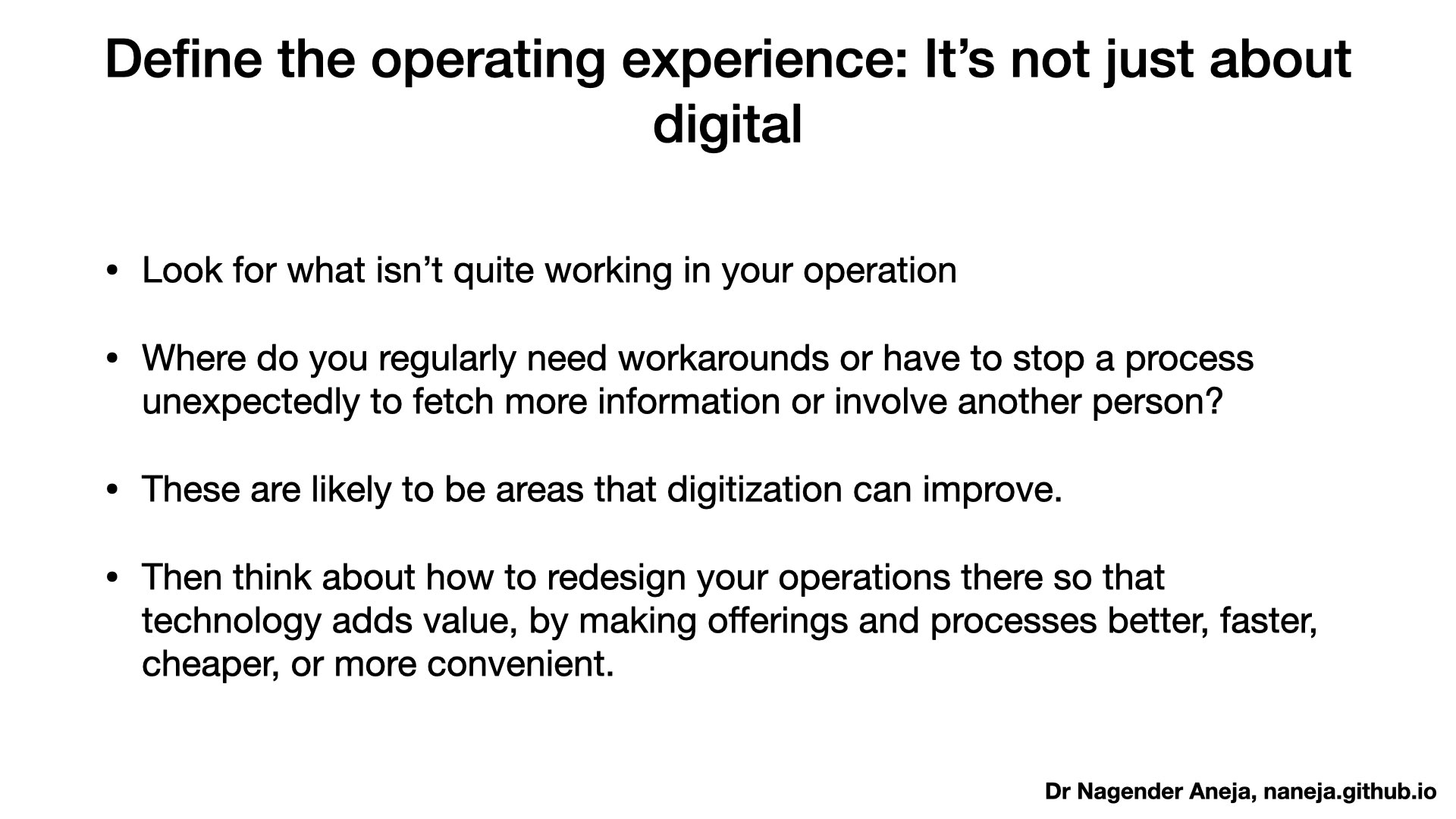 Digital Transformation Dr Nagender Aneja