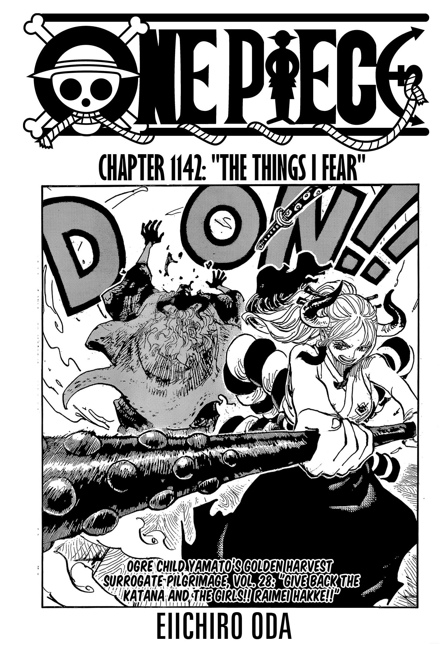 One Piece Chapter 1142 - The Things I Fear - One Piece Manga
