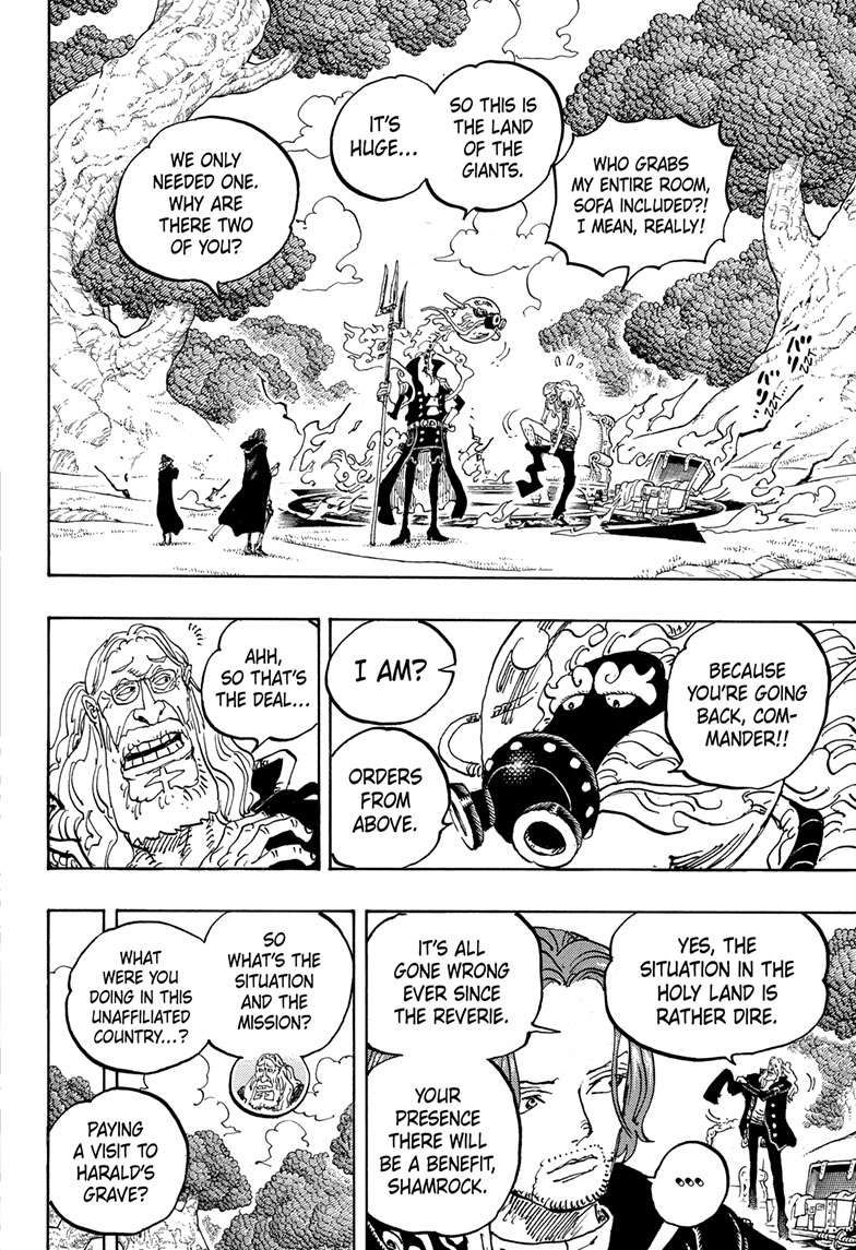 One Piece Chapter 1140 Scopper Gaban One Piece Manga