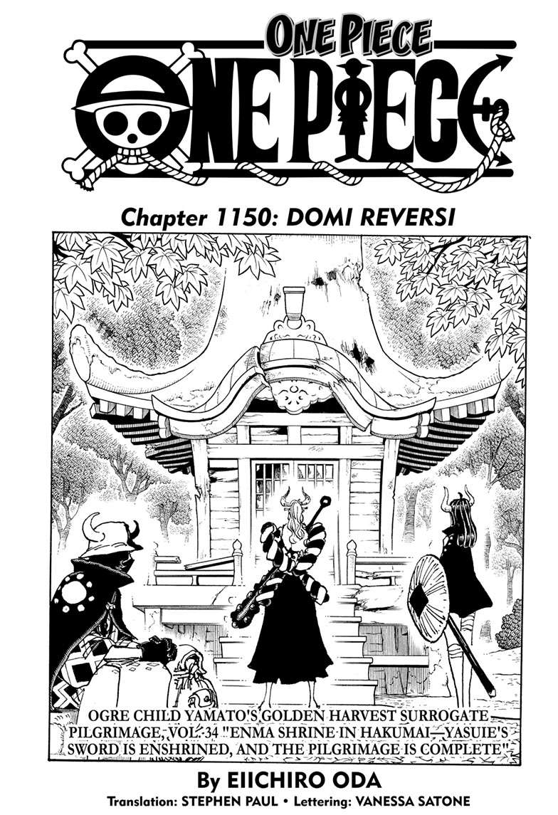 One Piece Chapter 1150 - DOMI REVERSI - One Piece Manga