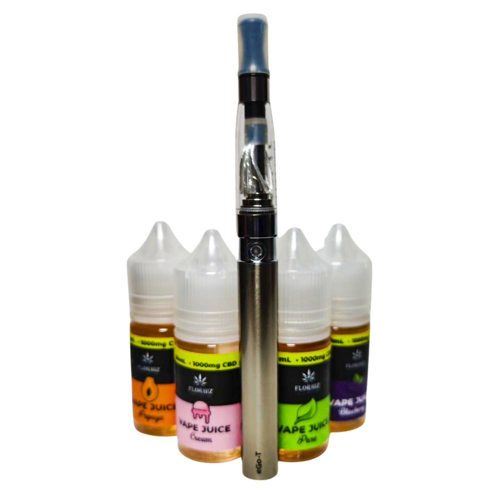 CBD Eliquid 4 sabores (incluye Pila) Nanko México