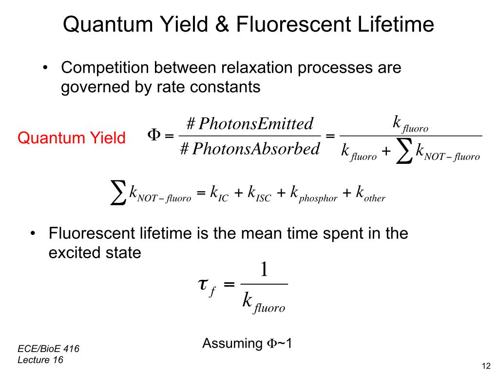 Resources [Illinois] ECE 416 Fluorescence I Watch