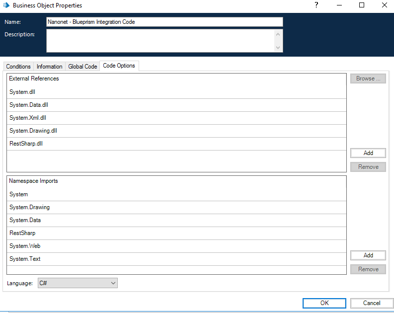 Invoice processing using Blue Prism RPA