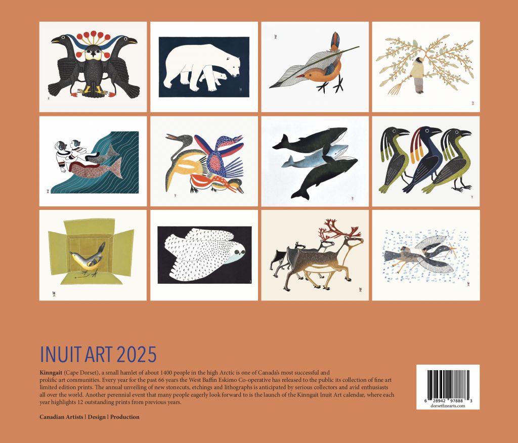 Inuit Art 2025 Calendar Nanooq Inuit Art