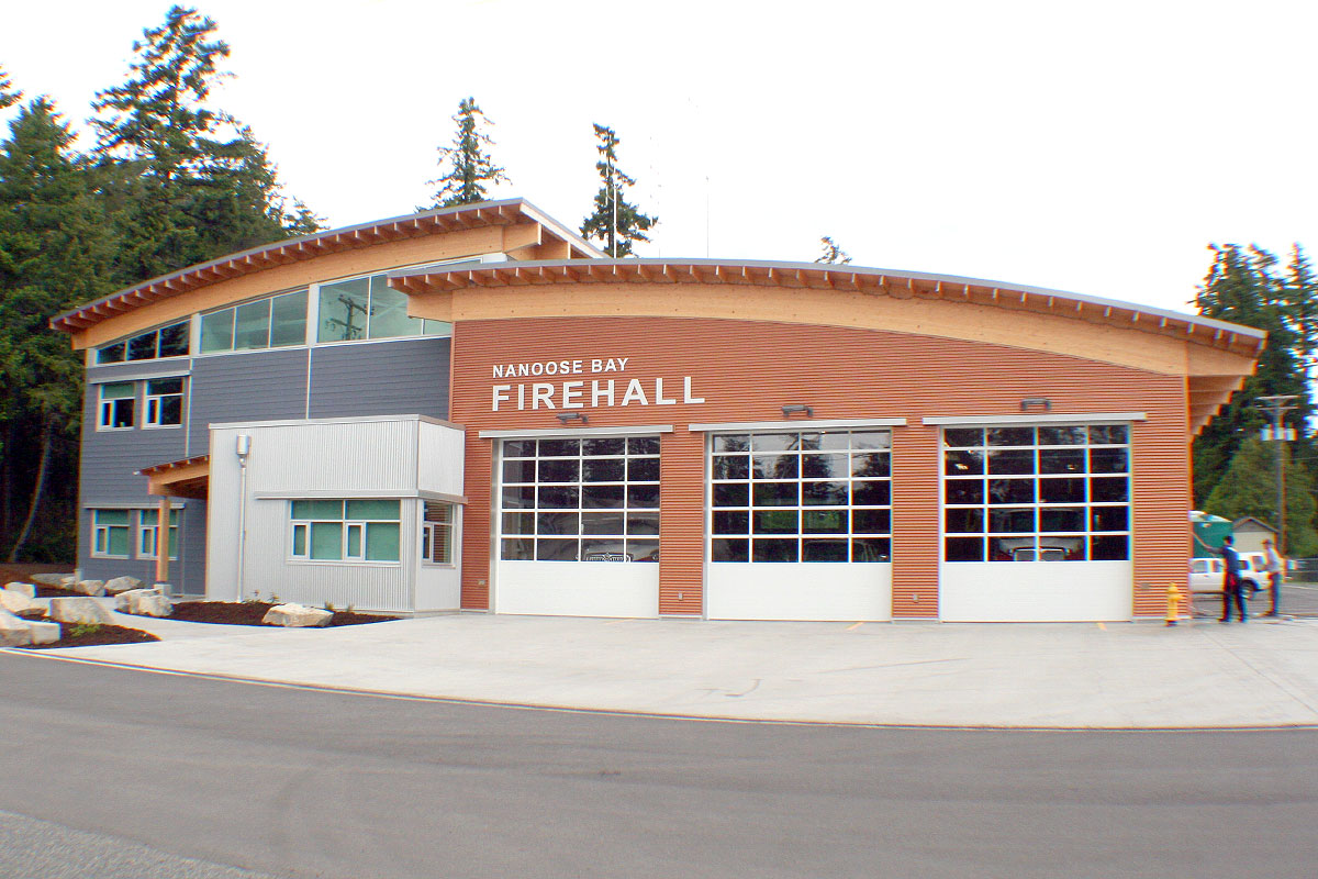 Our Fire Hall Nanoose Volunteer Fire Department